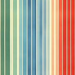 A colorful striped background with a red stripe. The stripes are of different colors and are arranged in a row