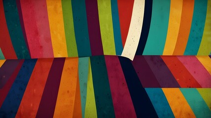 Poster - RETRO HALFTON TEXTURE BACKGROUND