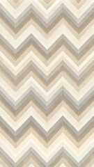 Poster - subtle chevron chic: a seamless pattern of beige and gray hues creates a sophisticated chevron desig