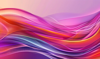 Wall Mural - abstract background with waves