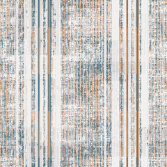 Wall Mural - Dyed coastal geometric. Interior decorative weave texture on canvas. Structure vertical irregular artistic striped fabric design . Allover printed . Boho, dyed