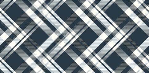 Sticker - Vector checkered pattern. Tartan, textured seamless twill for flannel shirts, duvet covers, other autumn winter textile mills. Vector Format