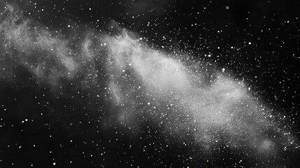 Wall Mural - cosmic dust stars scattered in space