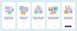 © IMG visuals icons - Freedoms of animal welfare onboarding mobile app screen. Walkthrough 5 steps editable graphic instructions with linear concepts. UI, UX, GUI template. Montserrat SemiBold, Regular fonts used
