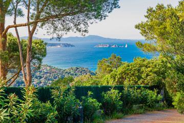 the beautiful town of Begur, a gem of the Costa Brava, Calalonia, Girona, Spain