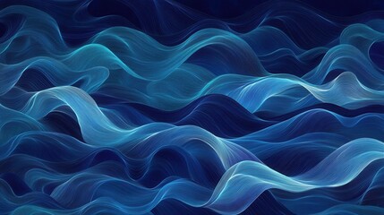 Wall Mural - Abstract blue wave background