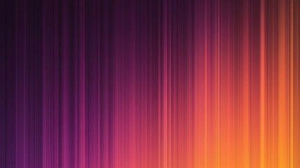 Wall Mural - Dark purple and orange gradient background with vertical stripes of light