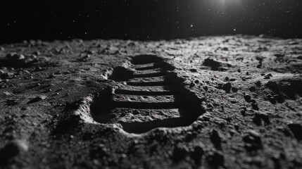 Footprint on the Moon