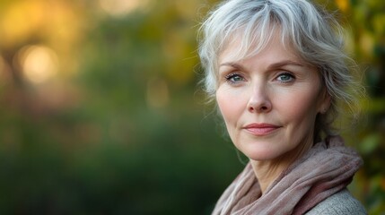 Wall Mural - middle aged woman 