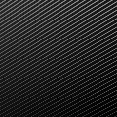Poster - Monochrome simple geometric striped pattern background - abstract vector design
