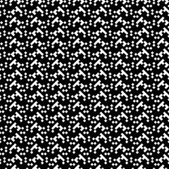 Poster - Seamless abstract random pixel noise pattern background - repeating monochrome vector illustration