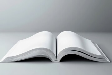 Poster - letter magazine or brochure 3d illustration mockup.