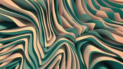 Poster - Abstract textured background with lines and patterns.