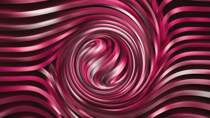 Poster -  Burgundy Striped Abstract Colorful Blurry Background