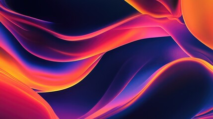 Poster - Abstract background design with vibrant colors and fluid shapes creating a modern and dynamic visual effect