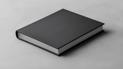 The black hardcover book