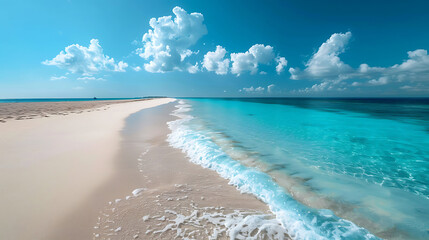 Canvas Print - beach and sea