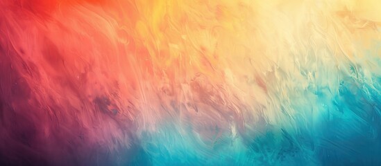 Aufkleber - Abstract background with a gradient color blend and grainy texture creating a noise effect that can be used as a copy space image