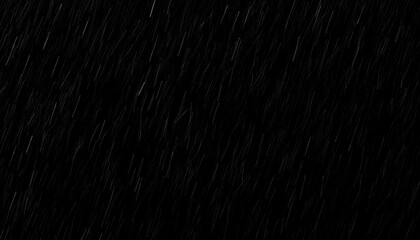 Poster - strong rainy weather motion graphic on black background footage