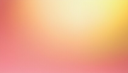 pastel pink yellow empty space grainy noise grungy texture color gradient rough abstract background shine bright light and glow template motion animation