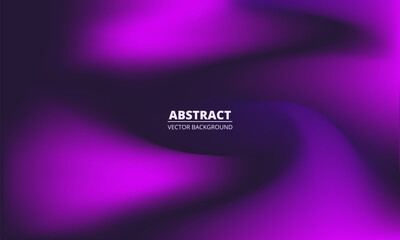 Aufkleber - Bright purple holographic background. Abstract purple liquid gradient creative banner. Blurred soft blend violet color gradation minimalist background. Vector illustration.