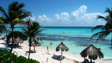 Wall Mural - beach and sea