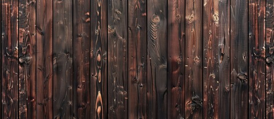 Aufkleber - Wood texture background with a natural brown hue an abstract wooden panel concept for a copy space image