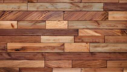 Poster - natura parquet wood texture antique background wood wall paneling texture