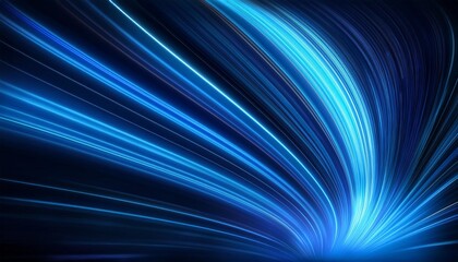 Wall Mural - abstract background with space blue shape curve background blue line curve