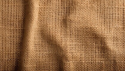 Sticker - natural sackcloth textured for background