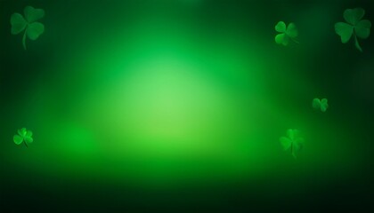 Wall Mural - dark green tones gradient background for st patrick s day celebration design background
