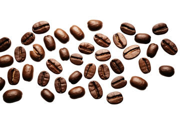 Wall Mural - PNG  Coffee beans symbol backgrounds white background chocolate.