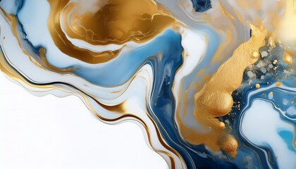 Wall Mural - luxury abstract fluid art painting