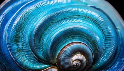 abstract background blue giant clam texture macro beautiful sea shell textured close up ai generated image