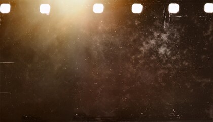 Wall Mural - film texture background with heavy grain dust and light leakage developed