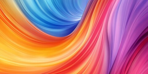 Wall Mural - Abstract Swirling Colors