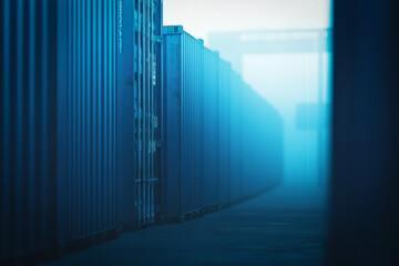 Wall Mural - Supply Chain Background