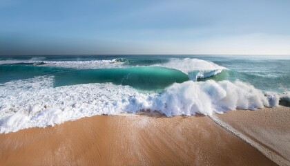 Wall Mural - waves on the beach