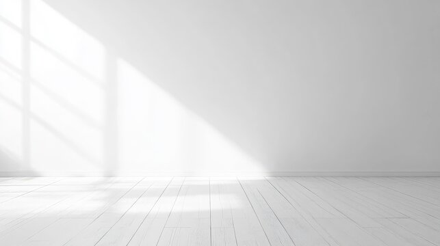 A clean, smooth white wall background, perfect for minimalist design and text overlay, creating a simple and modern aesthetic.
