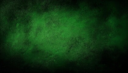 Wall Mural - dark green grunge texture