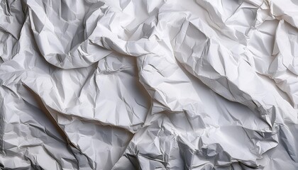 Wall Mural - crumpled paper texture background crush paper so that it becomes creased and wrinkled