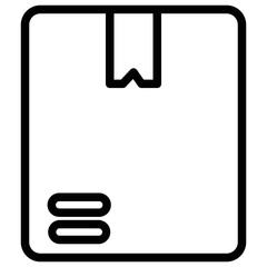 Poster - Bag Box Product Line Icon