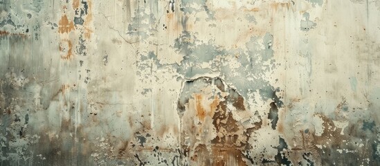 Aufkleber - Vintage colored grungy cement texture wall background with ample copy space image included