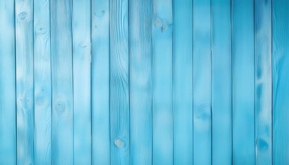 Wall Mural - glossy light blue wood background