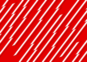 Poster - Abstract background with diagonal zigzag stripes pattern