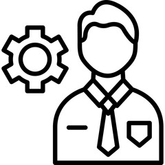 Sticker - Manager Icon