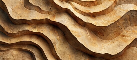 Aufkleber - Background design with a textured sandstone pattern ideal for a copy space image