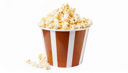 Canvas Print - popcorn tub clip art