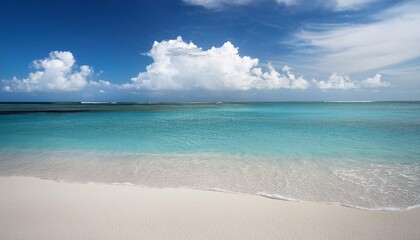 Wall Mural - beach with sky hd 8k wallpaper stock photographic image