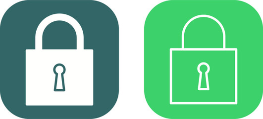 Poster - Padlock Vector Icon